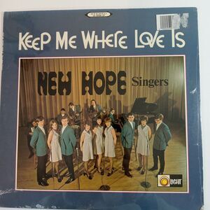 New Hope Singers – Keep Me Where Love Is LP Light Records Gospel Stereo